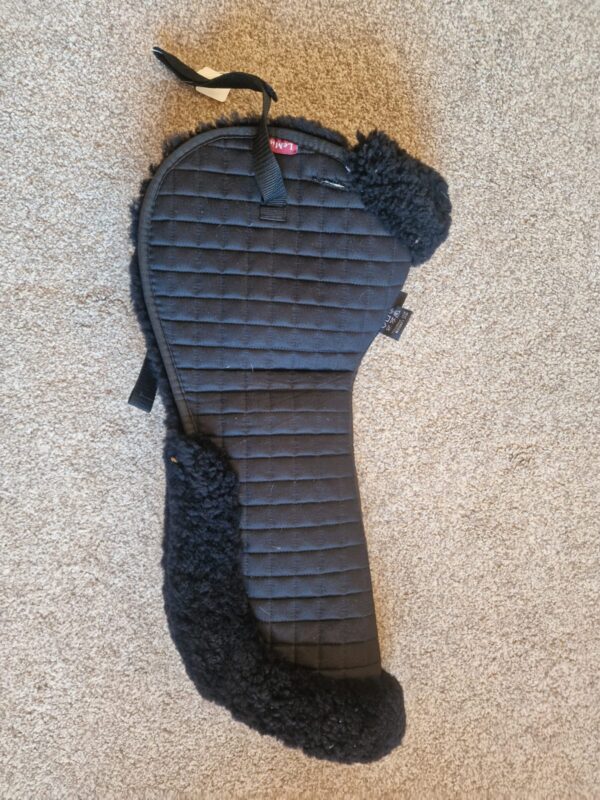 LeMieux ProLambskin Half Pad BLack Large - Image 2